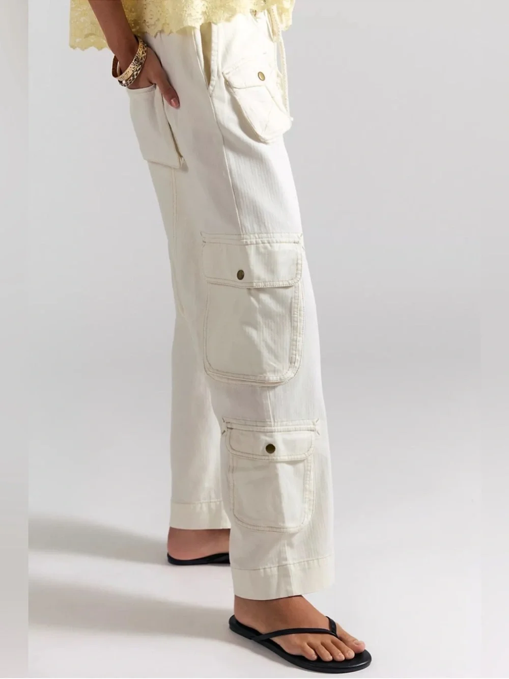 Free People Tahiti Pull-On Cargo Pants #1555